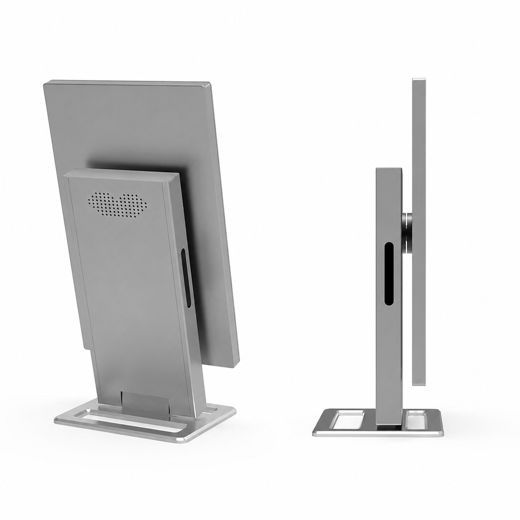 Premium 13,3″ Touch-Tischdisplay mit drehbarem Bildschirm – Full HD & Android