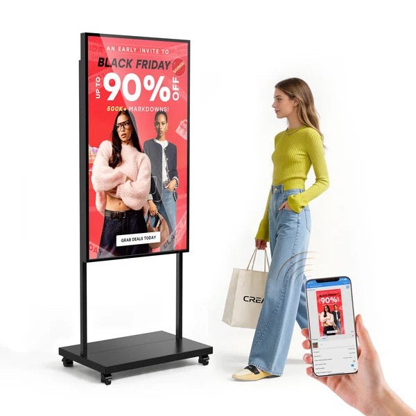 High-Brightness Schaufensterdisplay