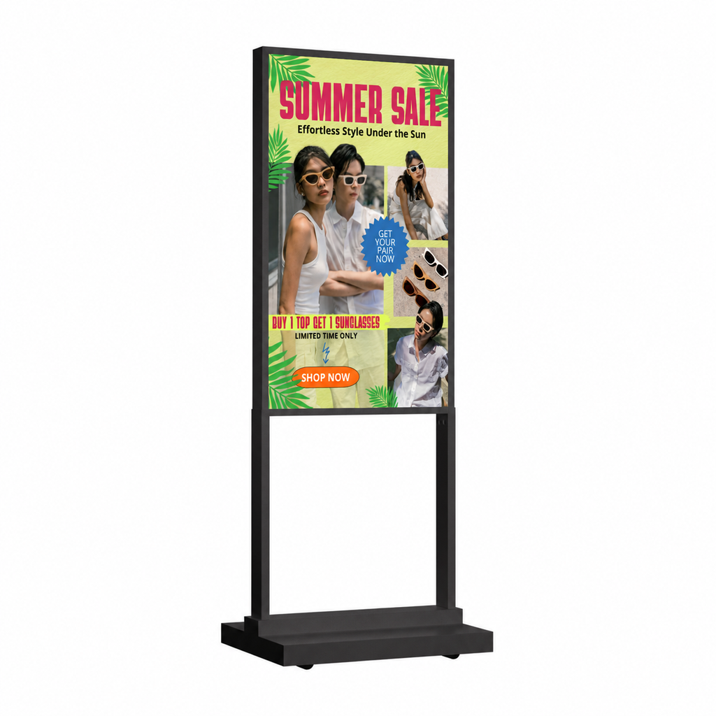 Interaktives Digital Signage Standdisplay