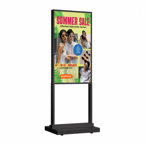Interaktives Digital Signage Standdisplay