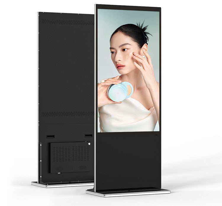Schlankes Digital Signage Standdisplay