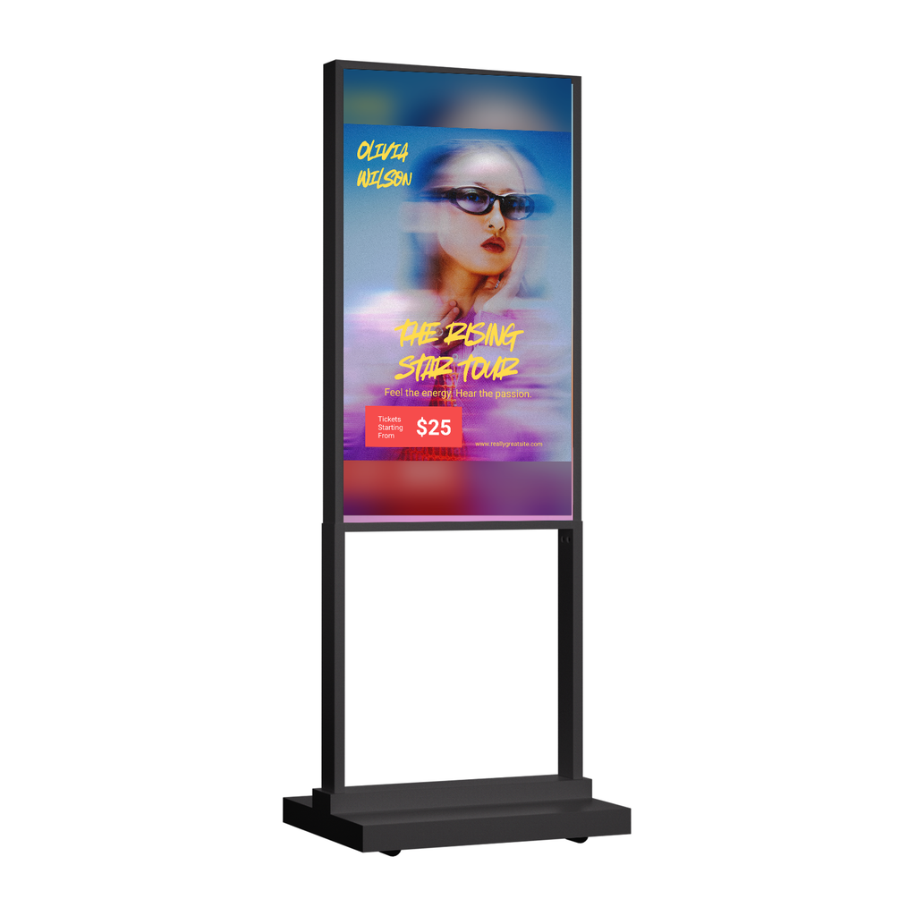 Interaktives Digital Signage Standdisplay